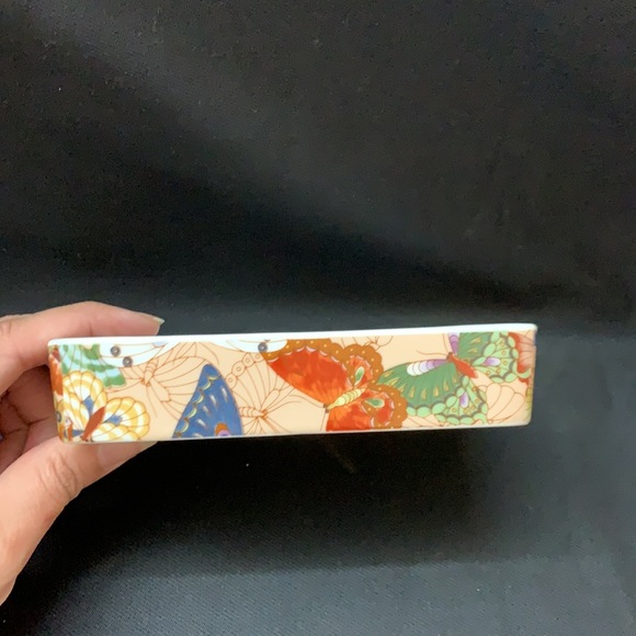 Neiman Marcus porcelain butterfly card case &cards - Picture 5 of 16